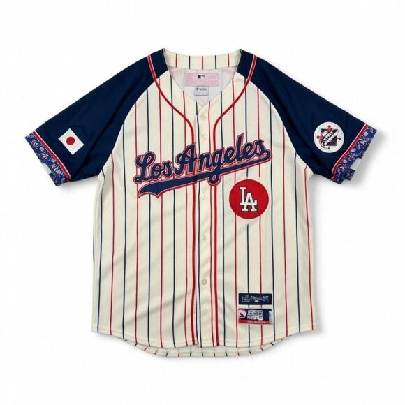 Los Angeles Dodgers Other - 2025 Japanese Heritage Night Jersey MLB LA Dodgers Daiso Daruma